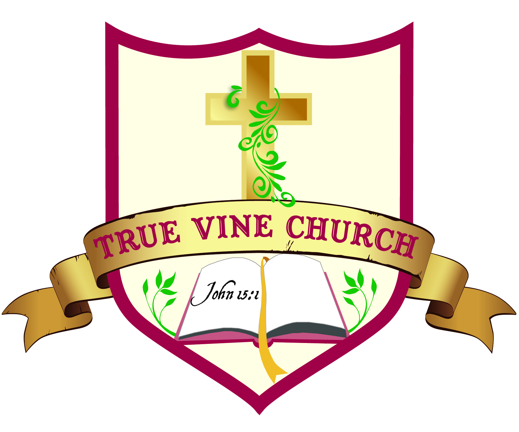 True Vine Church shield logo